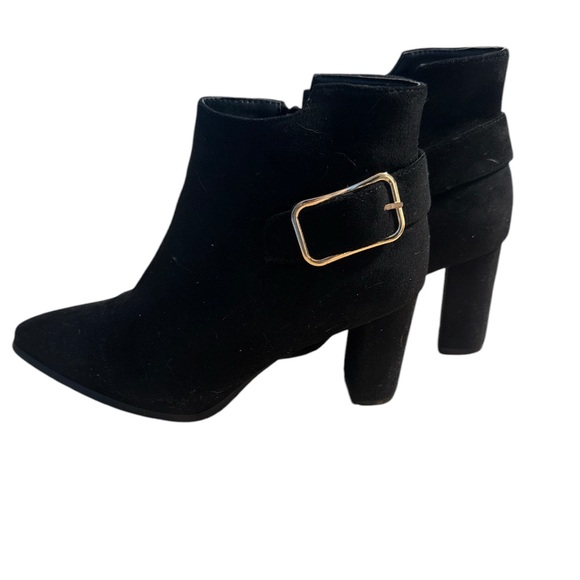 Shoes - Dress boots suede size 8 worn once